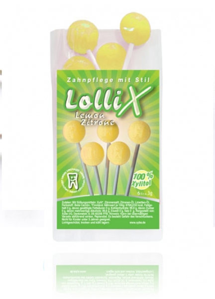 Xylit Lutscher - Lollix® Limette/Zitrone