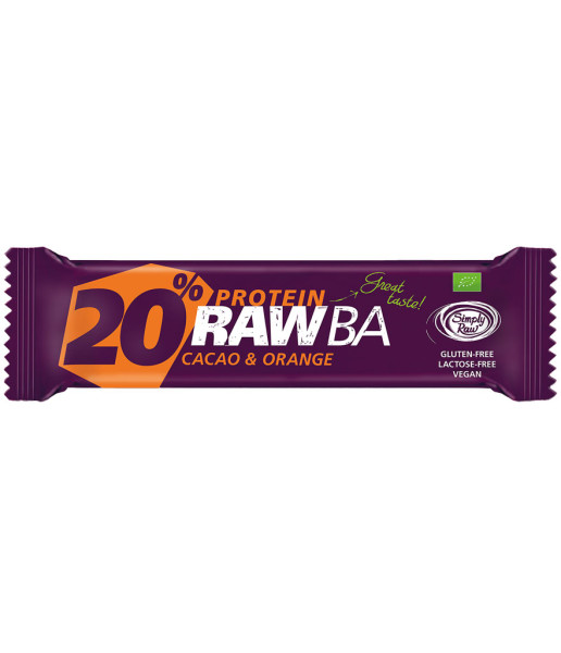 RAW BA PROTEIN - Kakao & Orange - bio & roh
