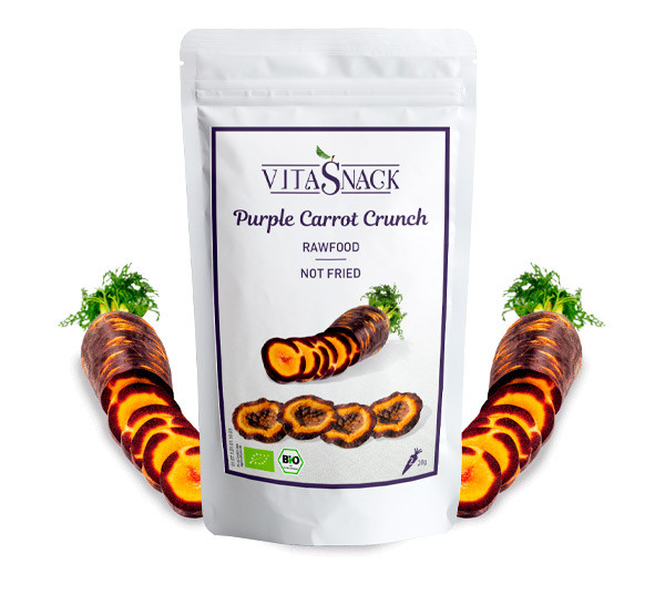 Violette Karotte Crunch - Vita Snack - bio & roh