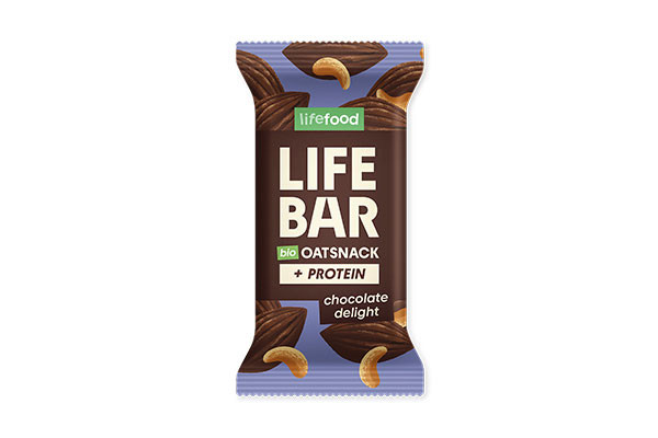 Lifebar Hafer-Snack Protein - Chocolate Delight - bio