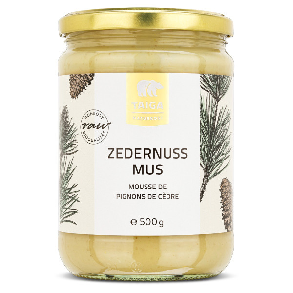 Zedernuss-Mus - bio & roh