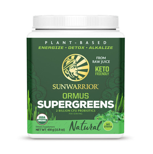 Sunwarrior Ormus Super Greens NATURAL (450 g)