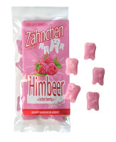 Xylitol Zähnchen® Himbeere - Zahnpflege Bonbons