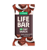 Lifebar Hafer-Snack dark chocloate hazelnut - bio