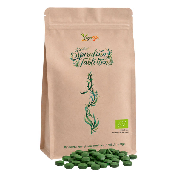 Spirulina-Tabletten – bio
