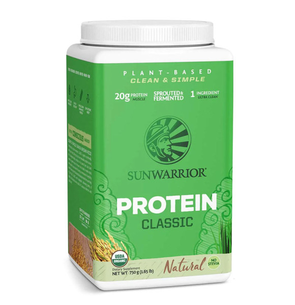 Sunwarrior Classic Protein Natural - roh & vegan