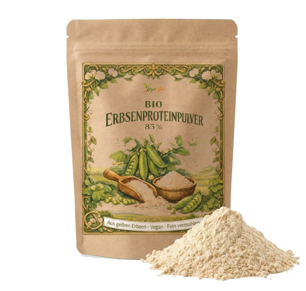 Erbsenproteinpulver 83 % - bio