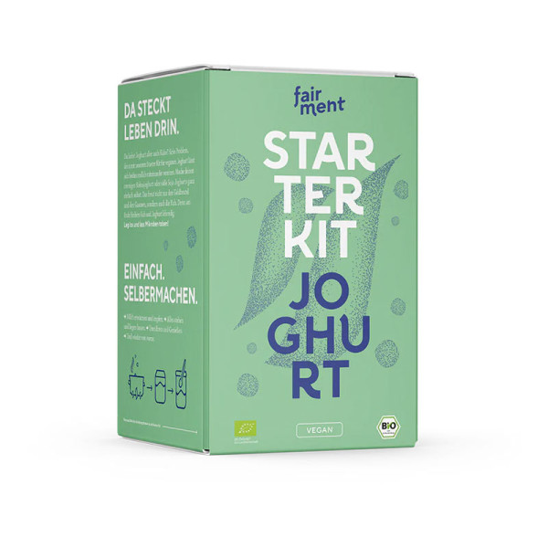 Joghurt Starter Kit mit Joghurtbereiter - veganer Joghurt