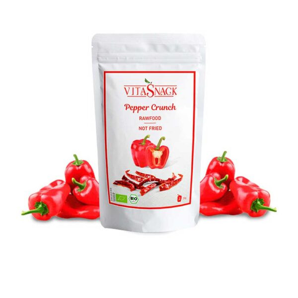 Paprika Crunch Vita Snack - bio & roh
