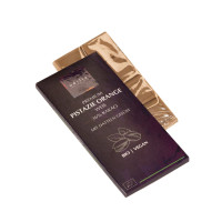 Premium Dattel-Schokolade weiß - Pistazie-Orange - bio