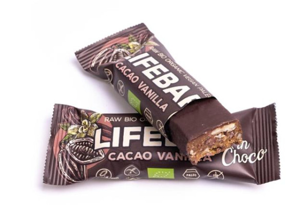 Lifebar Cacao Vanilla - bio & roh