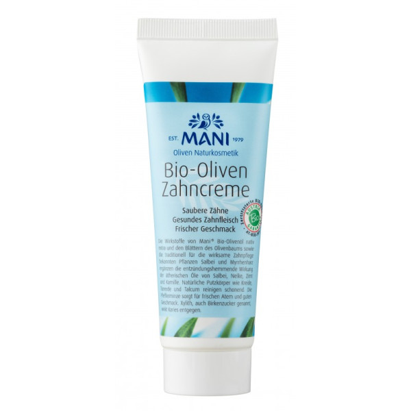 Bio-Oliven Zahncreme – Mani