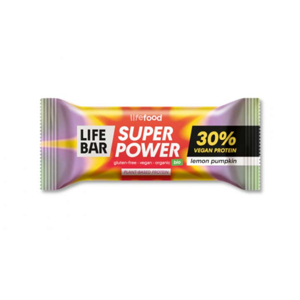 Lifebar Super Power Kürbiskern Zitrone - bio