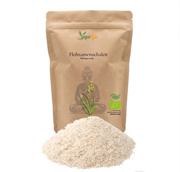 Flohsamenschalen - bio & roh