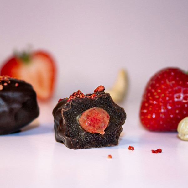 Kakao Datteln - Erdbeerecreme - bio