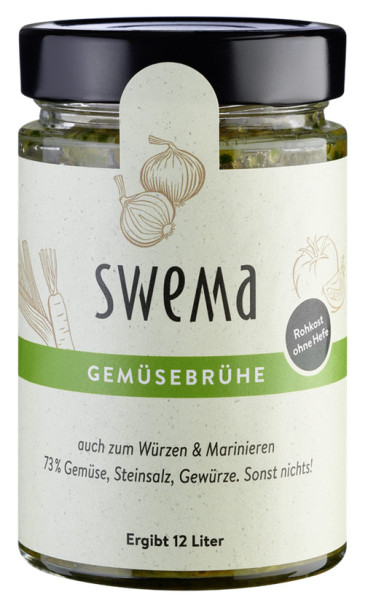 Gemüsebrühe - SweMa - bio & roh