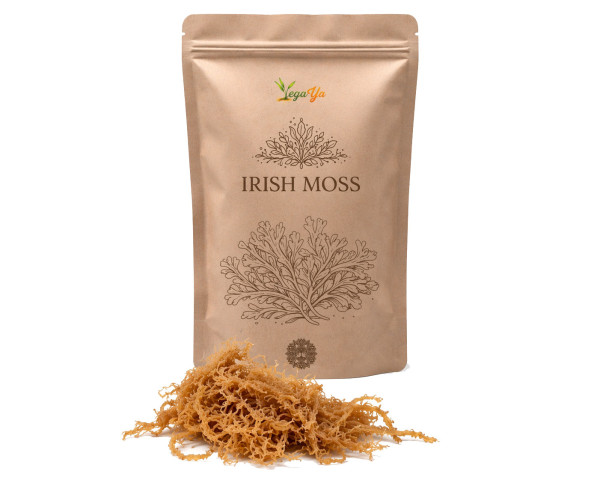 Irish Moss weiß - roh
