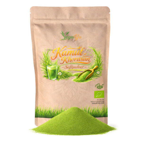 Kamut Khorasan Urweizengrassaftpulver - bio & roh