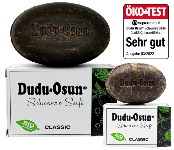 Dudu Osun® CLASSIC - Schwarze Seife aus Afrika