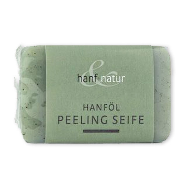 Hanföl Peeling Seife