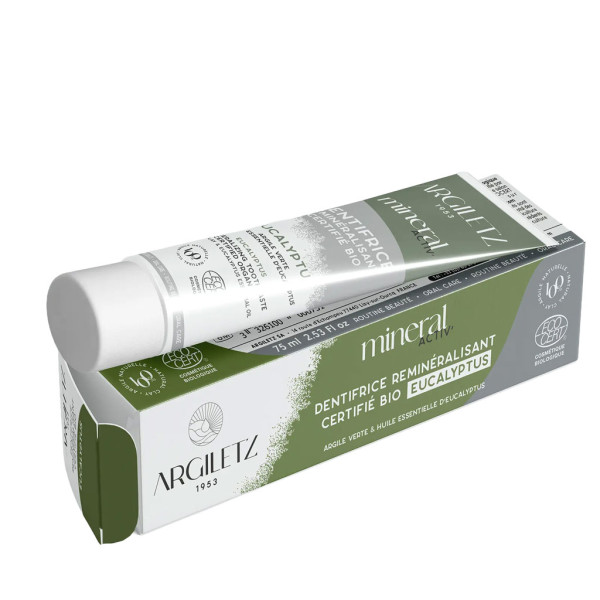 Argiletz Zahncreme mit Eukalyptus – bio