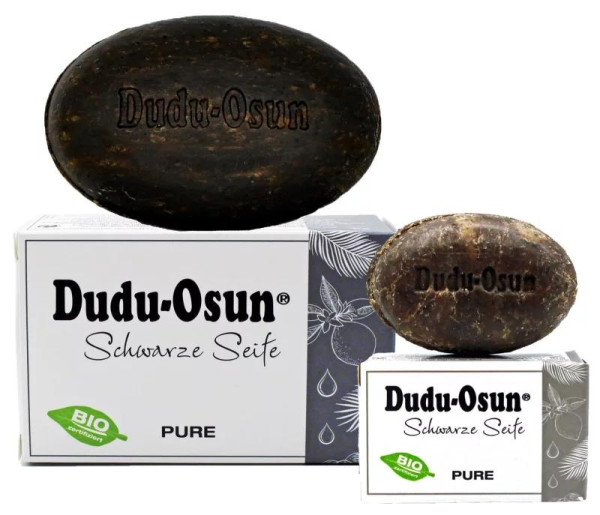 Dudu Osun® PURE parfümfrei - Schwarze Seife aus Afrika - bio
