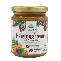 Haselnusscreme mit Erdmandeln - bio