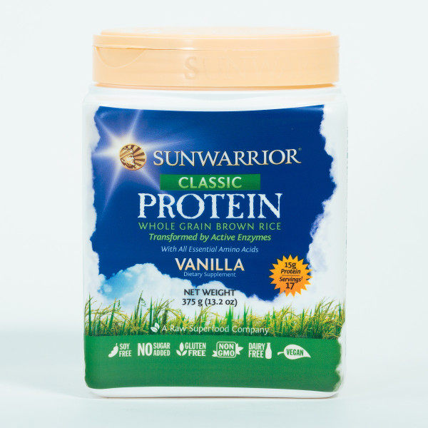 Sunwarrior Classic Protein Vanilla - roh & vegan