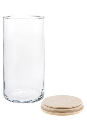 Vorratsglas mit Holzdeckel