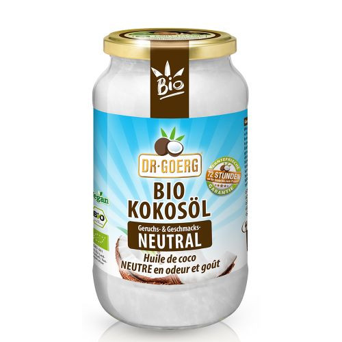 Premium Kokosöl NEUTRAL / Kokosspeisefett - bio (1000 ml)