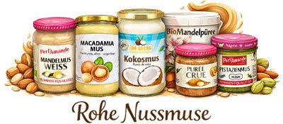 Alle Nussmuse in Rohkostqualität anzeigen