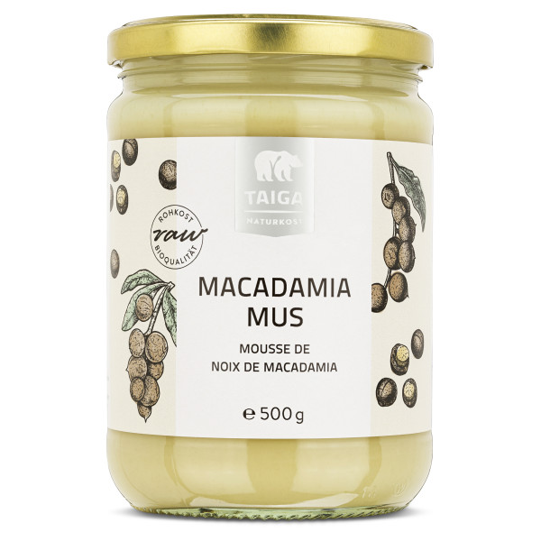 Macadamia-Mus - bio & roh