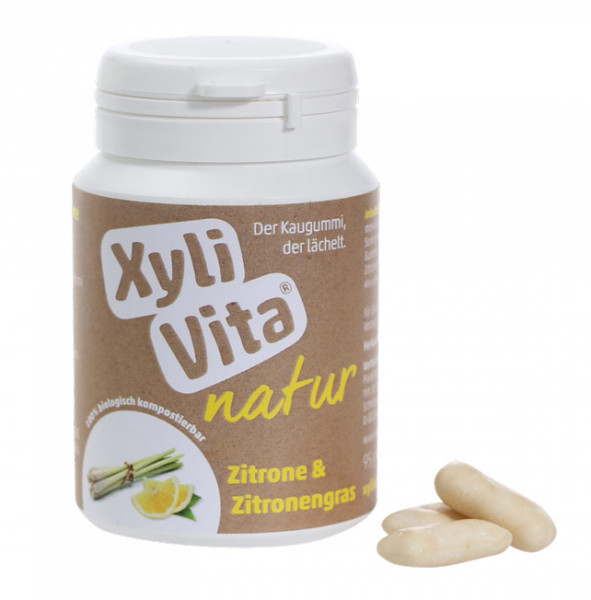 XyliVita® NATUR Kaugummi Zitronengras