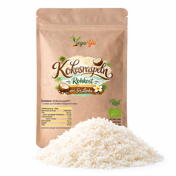Kokosraspeln Rohkost - bio & roh