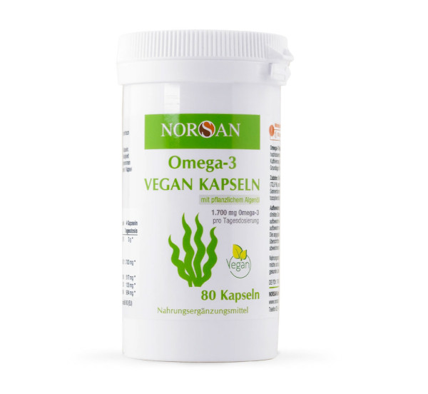 Omega-3 Kapseln Vegan von Norsan