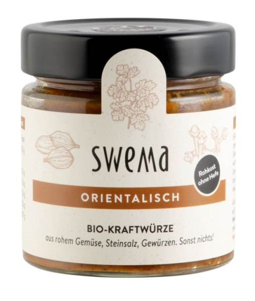 Bio-Kraftwürze orientalisch - Swema - bio & roh