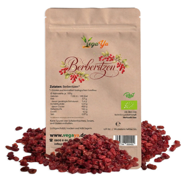 Berberitzen - bio & roh