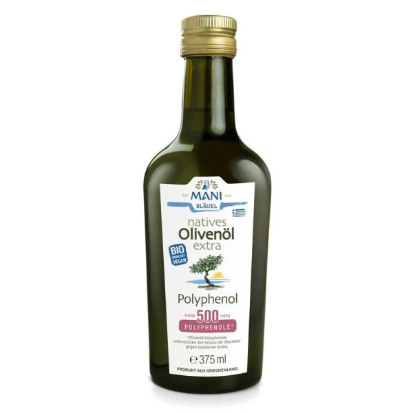 Natives Olivenöl extra - Polyphenol - Mani - bio & roh