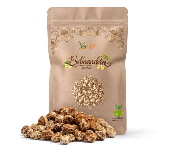 Erdmandeln geschält - bio & roh