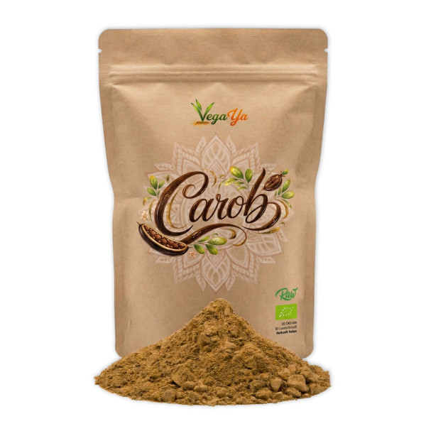 Carob-Pulver aus Italien - bio & roh