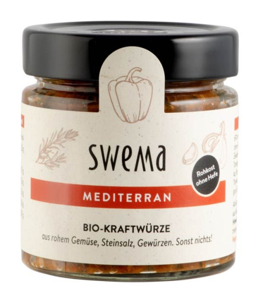 Bio-Kraftwürze mediterran - Swema - bio & roh