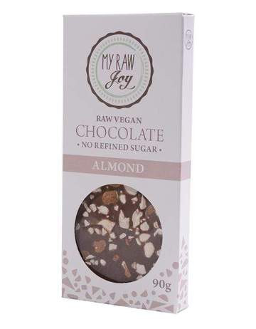 Raw Chocolate Almond BIG - My Raw Joy - bio