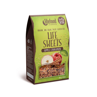Life Sweets Apple Cinnamon - bio & roh (80 g)
