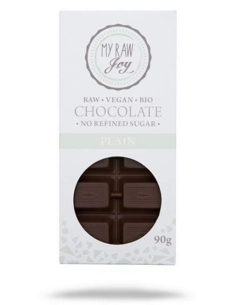 Raw Chocolate Plain BIG - My Raw Joy - bio
