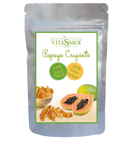 Papaya Crunch Vita Snack - bio & roh