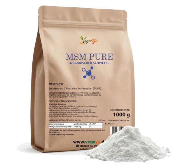 MSM-Pulver (Methylsulfonylmethan)