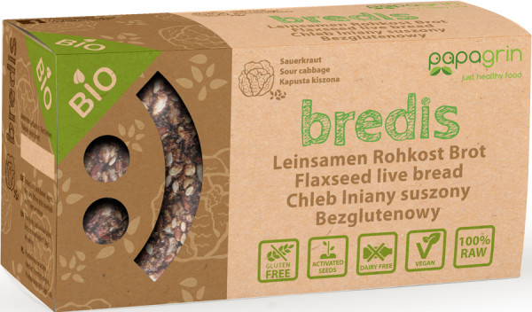 Bredis - Sauerkraut Brot - bio & roh