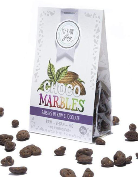 Choco Marbles - Rosinen in Schokolade - bio
