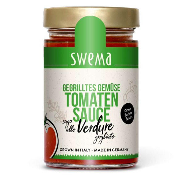 Tomatensauce Verdure - gegrilltes Gemüse - bio