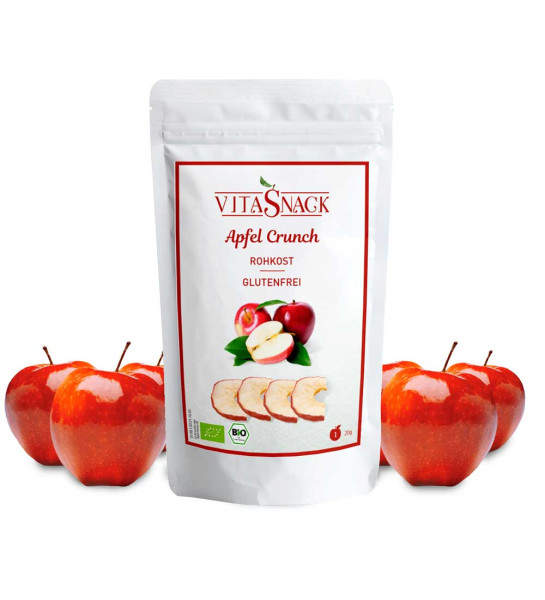 Apfel Crunch Vita Snack - bio & roh